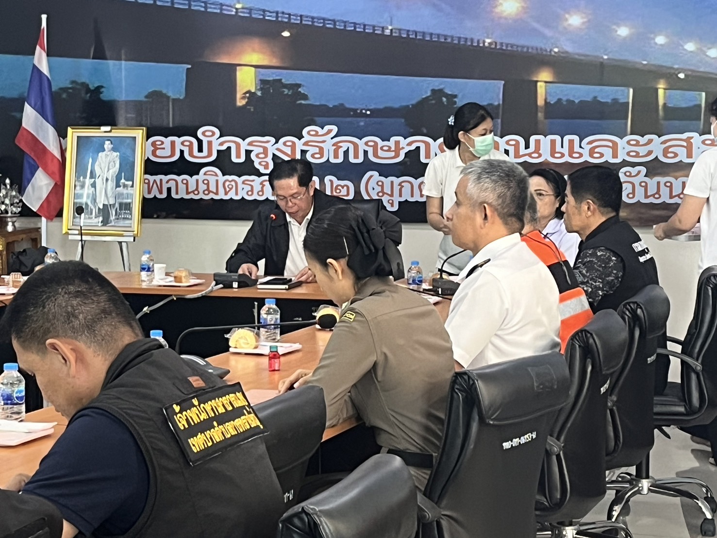 2 กรกฎาคม 2567 ด่านตรวจประมงมุกดาหาร เข้าร่วมประชุมซ้อมแผนชนิดบนโต๊ะ TTX คณะทำงานประจำช่องทางเข้าออกสะพานมิตรภาพไทย-ลาว 2..คลิก