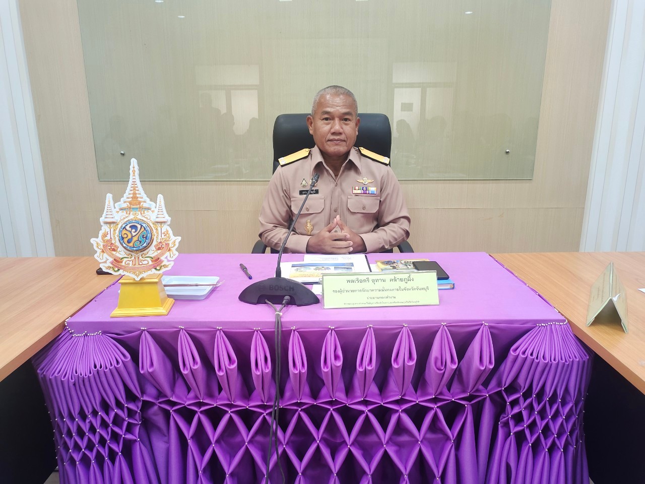 เข้าร่วมประชุมคณะทำงานแก้ไขปัญหาเครื่องมือโพงพาง และเครื่องมืออวนรุน จังหวัดจันทบุรี..คลิก