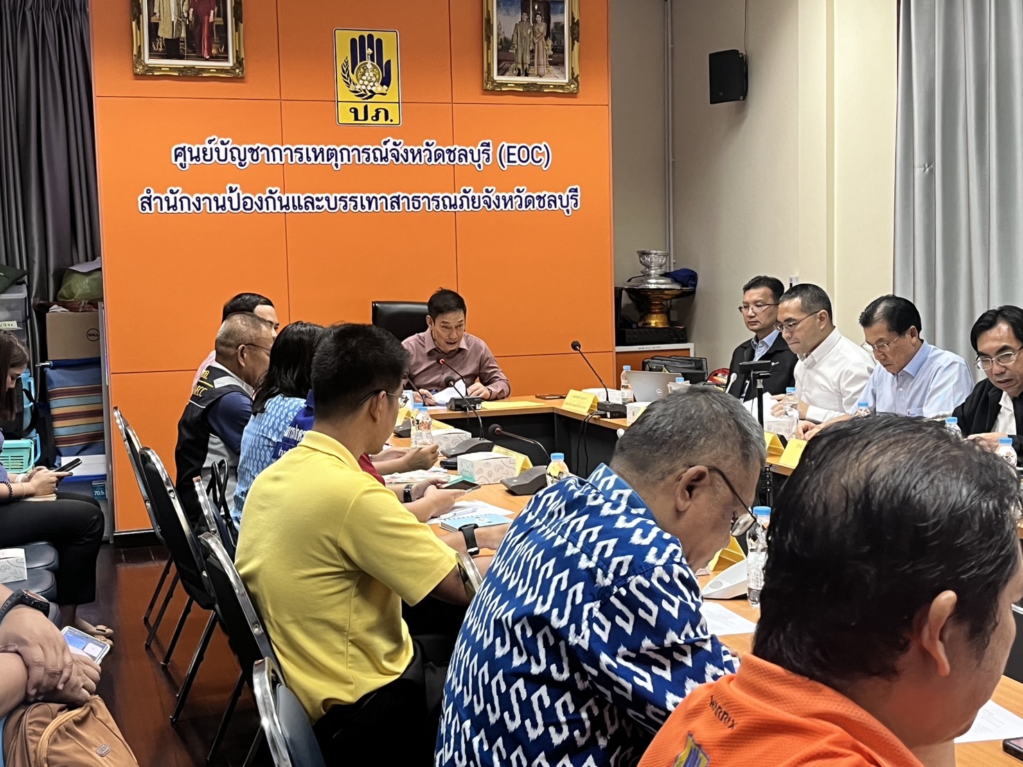 ร่วมประชุมคณะทำงานติดตามผลกระทบกรณีน้ำมันดิบรั่วไหล  ของบริษัทไทยออยล์ จำกัด(มหาชน)