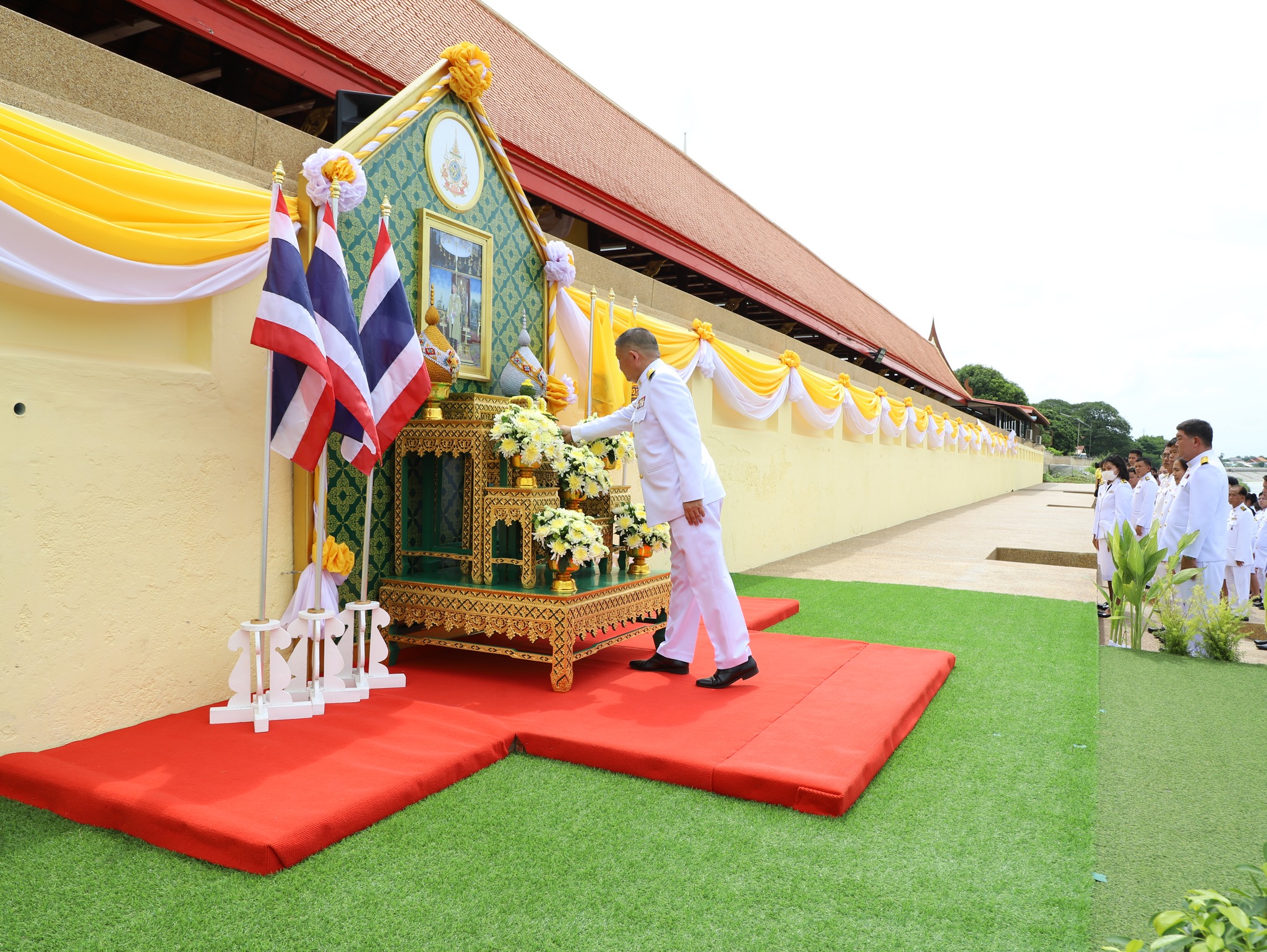 ร่วมพิธีพลีกรรมตักน้ำจากแหล่งน้ำศักดิ์สิทธิ์ งานเฉลิมพระเกียรติพระบาทสมเด็จพระเจ้าอยู่หัว เนื่องในโอกาสมหามงคลเฉลิมพระชนมพรรษา 6 รอบ 28 กรกฎาคม 2567..คลิก