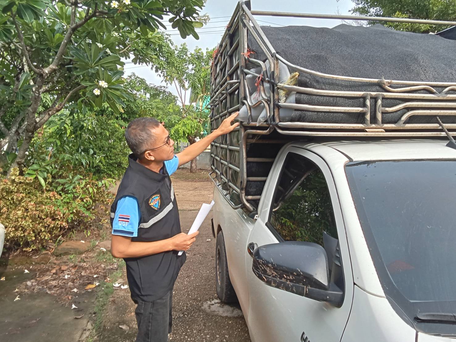 4 กรกฎาคม 2567 ด่านตรวจประมงมุกดาหาร ตรวจสอบสินค้าประมงส่งออกไปยัง สปป. ลาว ณ สะพานมิตรภาพไทย - ลาว แห่งที่ 2 จังหวัดมุกดาหาร..คลิก