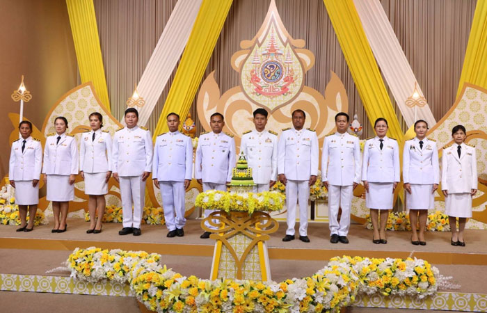 บันทึกเทปถวายพระพร เนื่องในโอกาสวันเฉลิมพระชนมพรรษา ณ สถานีวิทยุโทรทัศน์แห่งประเทศไทย จังหวัดจันทบุรี..คลิก