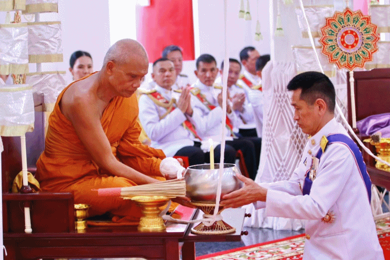 ร่วมพิธีเวียนเทียนสมโภชน้ำพระพุทธมนต์ศักดิ์สิทธิ์ งานเฉลิมพระเกียรติพระบาทสมเด็จพระเจ้าอยู่หัว เนื่องในโอกาสพระราชพิธีมหามงคลเฉลิมพระชนมพรรษา 6 รอบ 28 กรกฎาคม 2567..คลิก