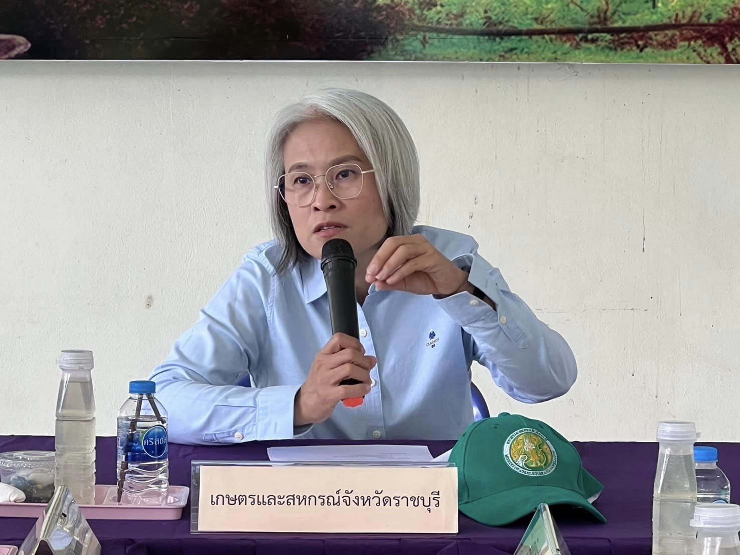 ร่วมประชุมการดำเนินงานโครงการฟาร์มตัวอย่างตามแนวพระราชดำริ บ้านบ่อหวี