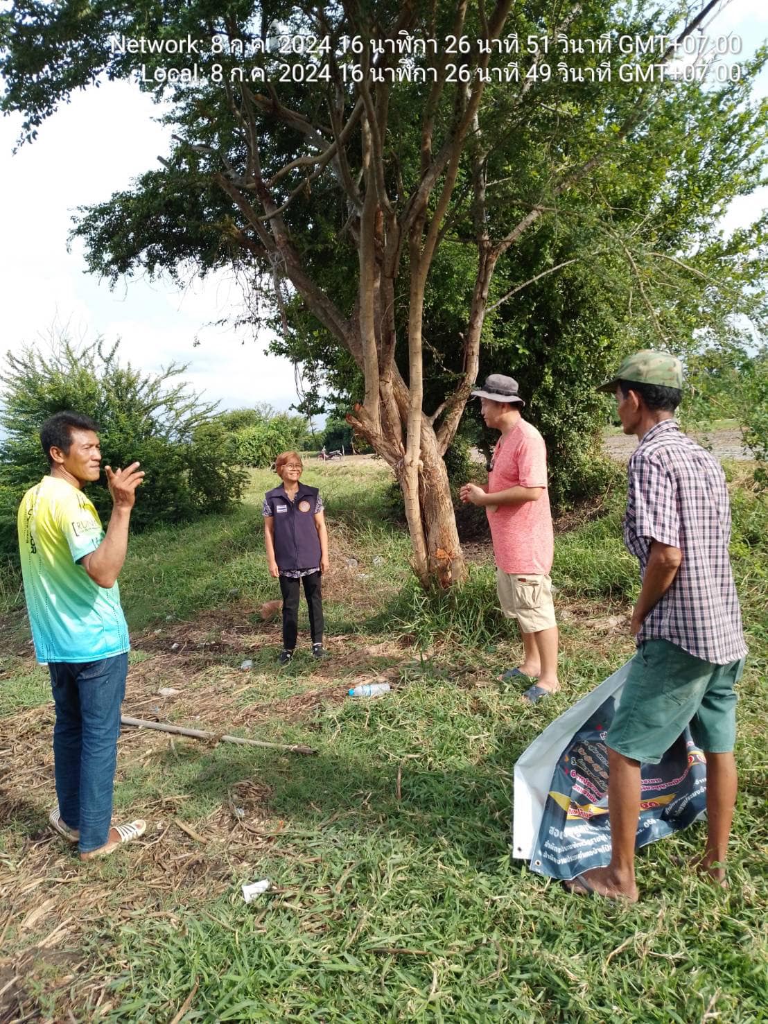 ลงพื้นที่ตรวจป้องปรามห้ามทำการประมงด้วยเครื่องมือทำการประมง