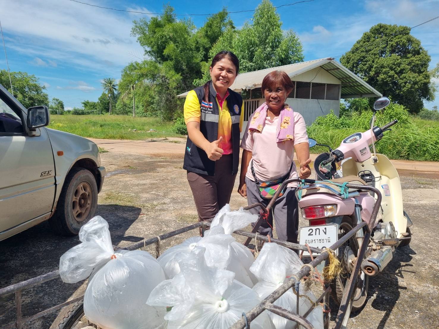 ประมงอุบลฯ ดำเนินงานตามแผนงานโครงการพัฒนาอาชีพการเพาะเลี้ยงปลาตะเพียนขาวในบ่อดิน งบกลุ่มจังหวัดภาคตะวันออกเฉียงเหนือตอนล่าง 2 ประจำปีงบประมาณ 2567 อ.สิรินธร..คลิก