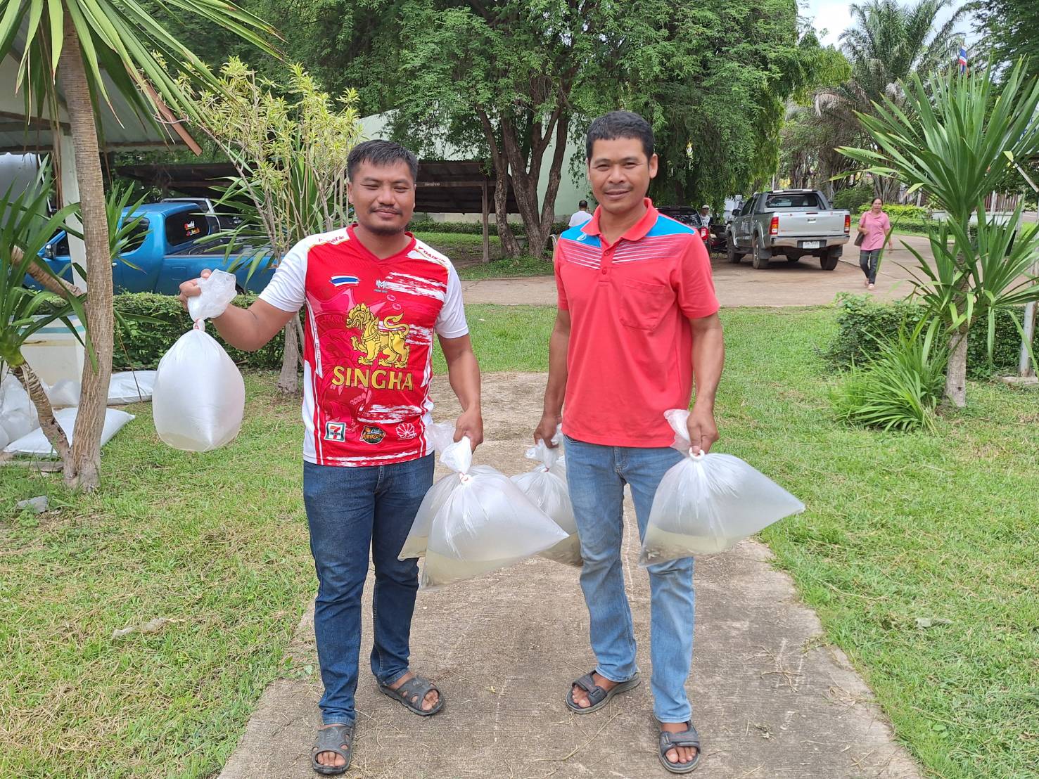ประมงอุบลฯ ดำเนินงานตามแผนงานโครงการพัฒนาอาชีพการเพาะเลี้ยงปลาตะเพียนขาวในบ่อดิน งบกลุ่มจังหวัดภาคตะวันออกเฉียงเหนือตอนล่าง 2 ประจำปีงบประมาณ 2567..คลิก