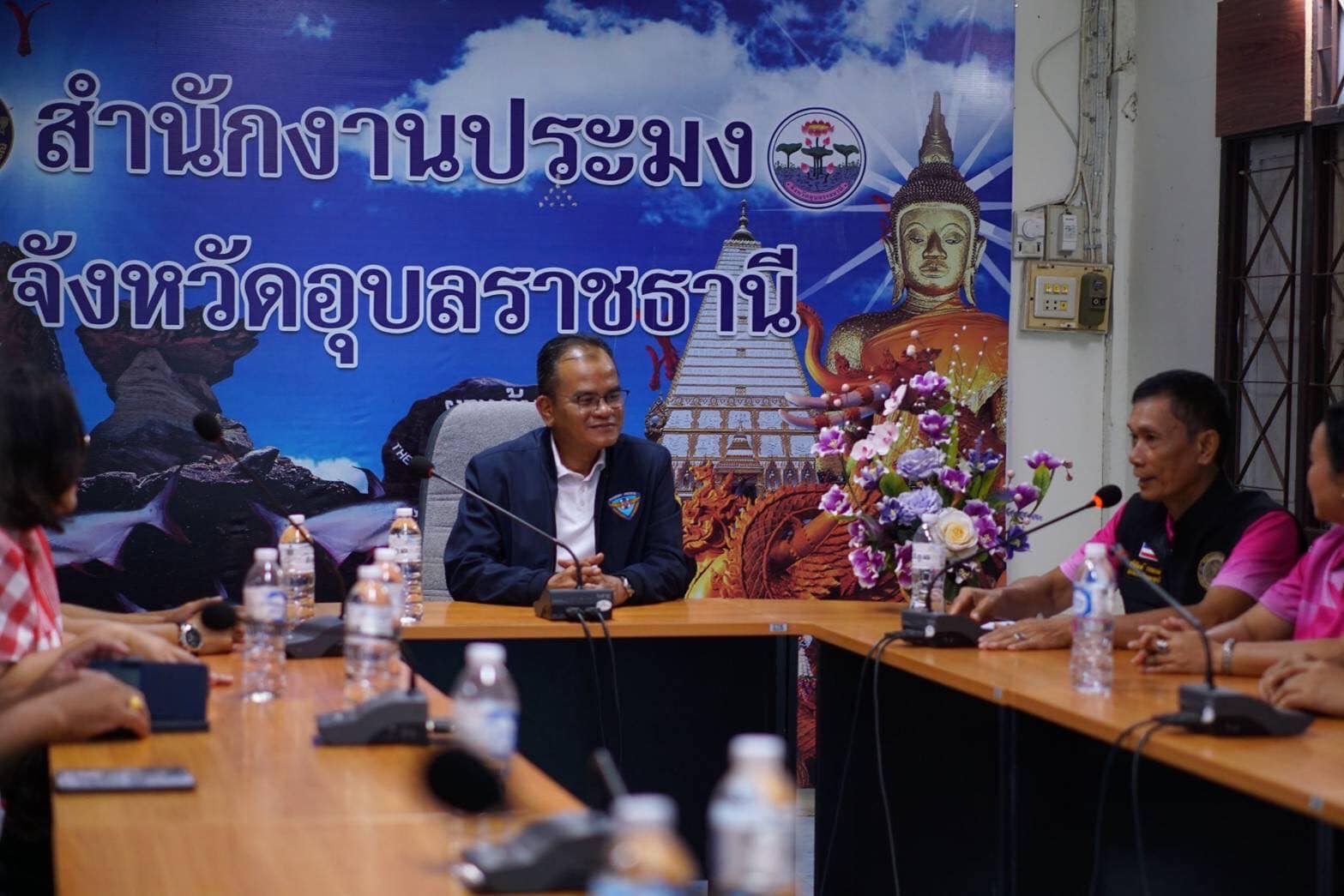 เข้าร่วมรับมอบนโยบายแนวทางการปฏิบัติราชการจากนายมานพ หนูสอน รองอธิบดีกรมประมง..คลิก
