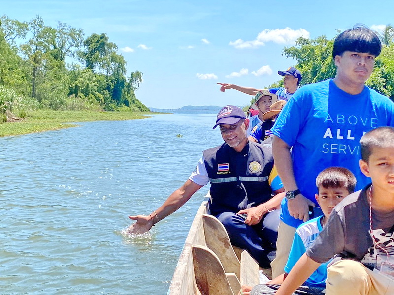 ร่วมปล่อยพันธุ์กุ้งก้ามกราม ลงสู่ทะเลสาบสงขลา อ.ปากพะยูน จ.พัทลุง..คลิก