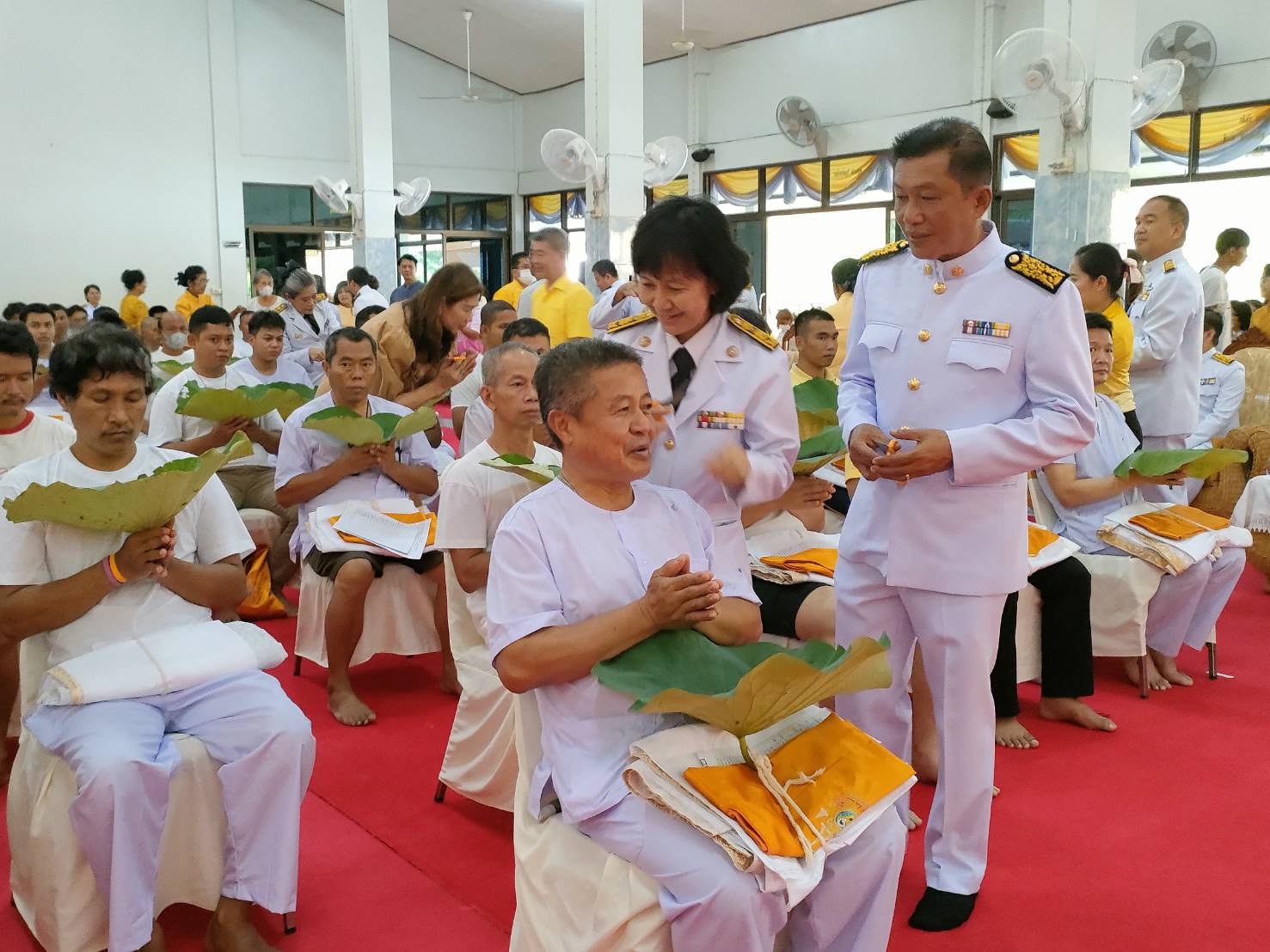 โครงการบรรพชาอุปสมบท เฉลิมพระเกียรติพระบาทสมเด็จพระเจ้าอยู่หัว  เนื่องในโอกาสพระราชพิธีมหามงคลเฉลิมพระชนมพรรษา ๖ รอบ ๒๘ กรกฎาคม ๒๕๖๗..คลิก