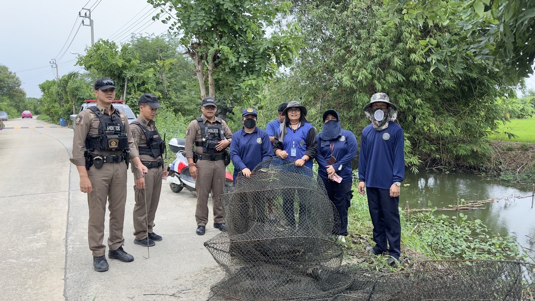 (อ.บางกรวย) ประชาสัมพันธ์ฤดูน้ำแดง และตรวจสอบการทำการประมงที่ผิดกฎหมาย..คลิก