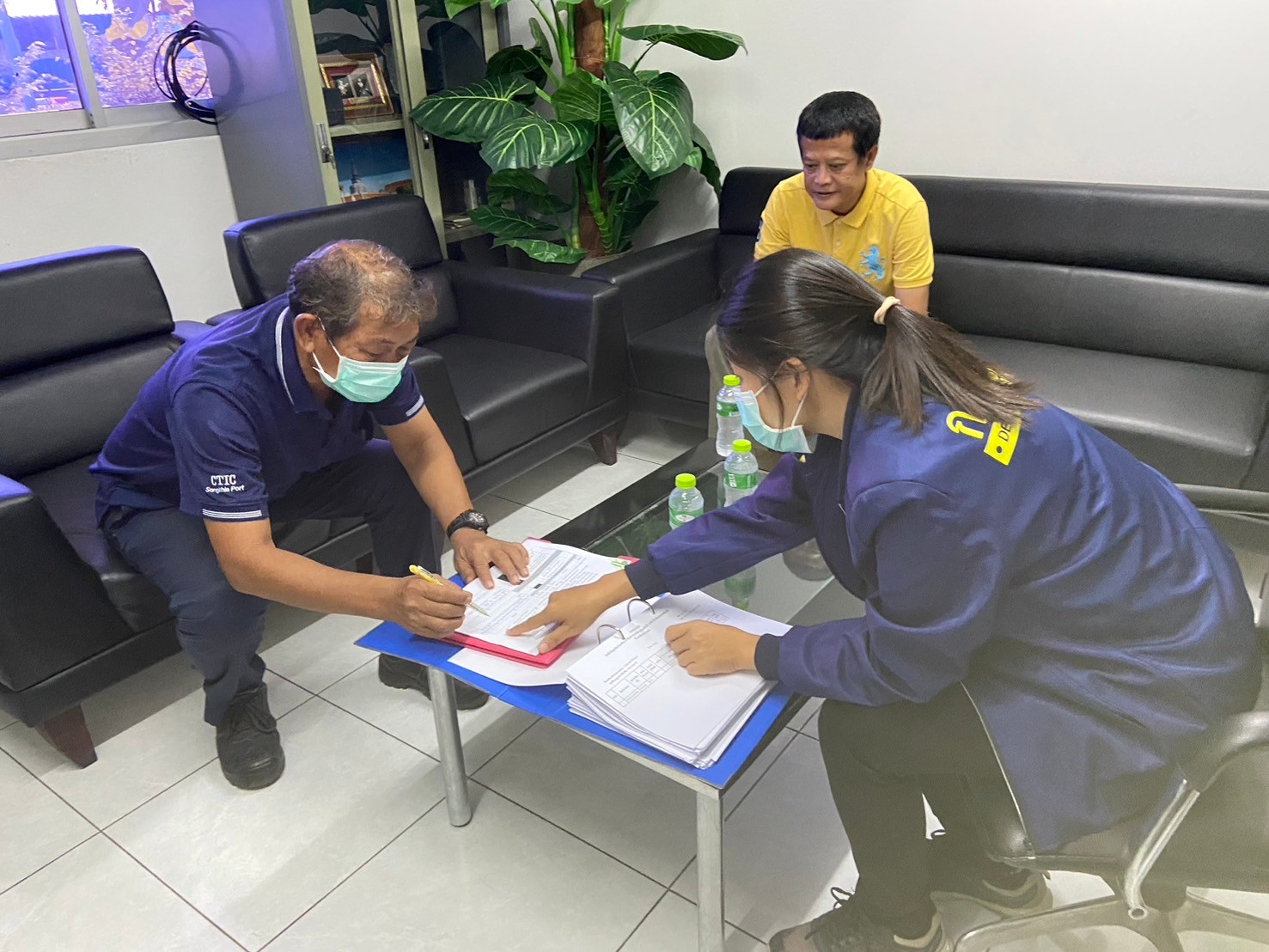 ตรวจประเมินท่าเทียบเรือประจำเดือนกรกฎาคม 2567