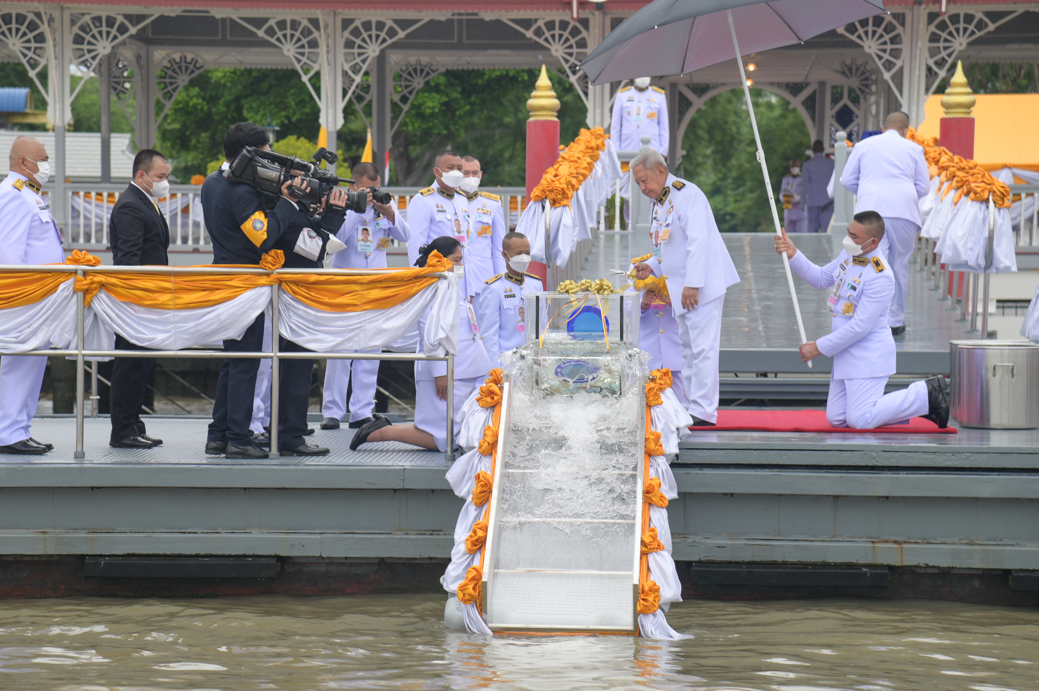 พิธีปล่อยพันธุ์สัตว์น้ำ เนื่องในโอกาสวันเฉลิมพระชนมพรรษา พระบาทสมเด็จพระเจ้าอยู่หัว วันที่ ๒๘ กรกฎาคม ๒๕๖๗..คลิก