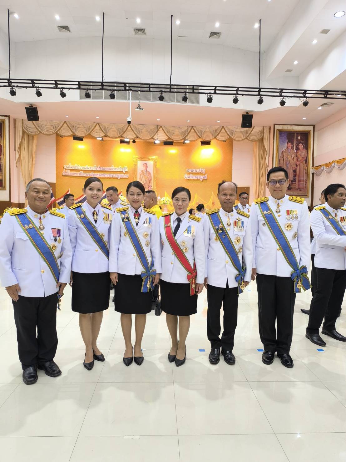 งานสโมสรสันนิบาต เฉลิมพระเกียรติพระบาทสมเด็จพระเจ้าอยู่หัว เนื่องในโอกาสพระราชพิธีมหามงคลเฉลิมพระชนมพรรษา 6 รอบ 28 กรกฏาคม 2567