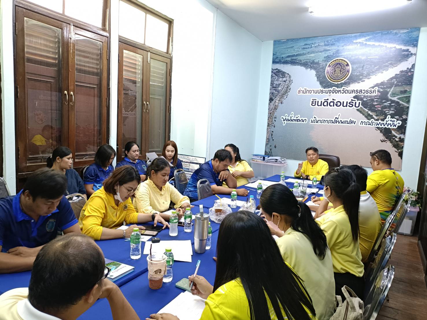 ประชุมประจำเดือนกรกฎาคม  2567  ข้าราชการ ลูกจ้างประจำและพนักงานราชการ สังกัดสำนักงานประมงจังหวัดนครสวรรค์ ครั้งที่ 6/2567..คลิก