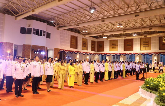 งานสโมสรสันนิบาตเฉลิมพระเกียรติพระบาทสมเด็จพระเจ้าอยู่หัว เนื่องในโอกาสพระราชพิธีมหามงคลเฉลิมพระเกียรติพระชนมพรรษา 6 รอบ 28 กรกฎาคม 2567..คลิก