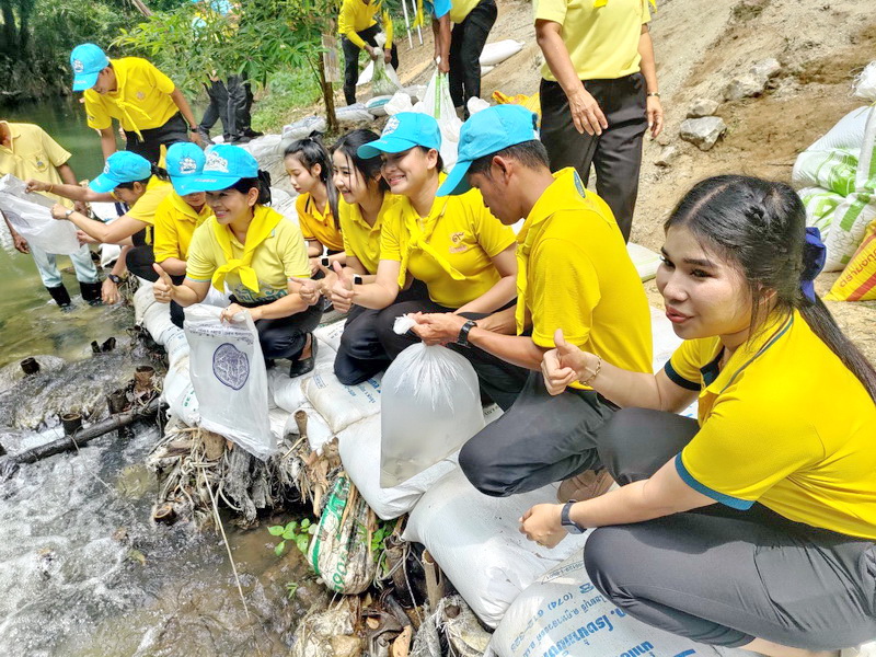ร่วมกิจกรรมอาสา และสนับสนุนพันธุ์ปลากินพืช เพื่อปล่อยลงสู่คลองนาโอ่ อ.เมือง จ.พัทลุง..คลิก