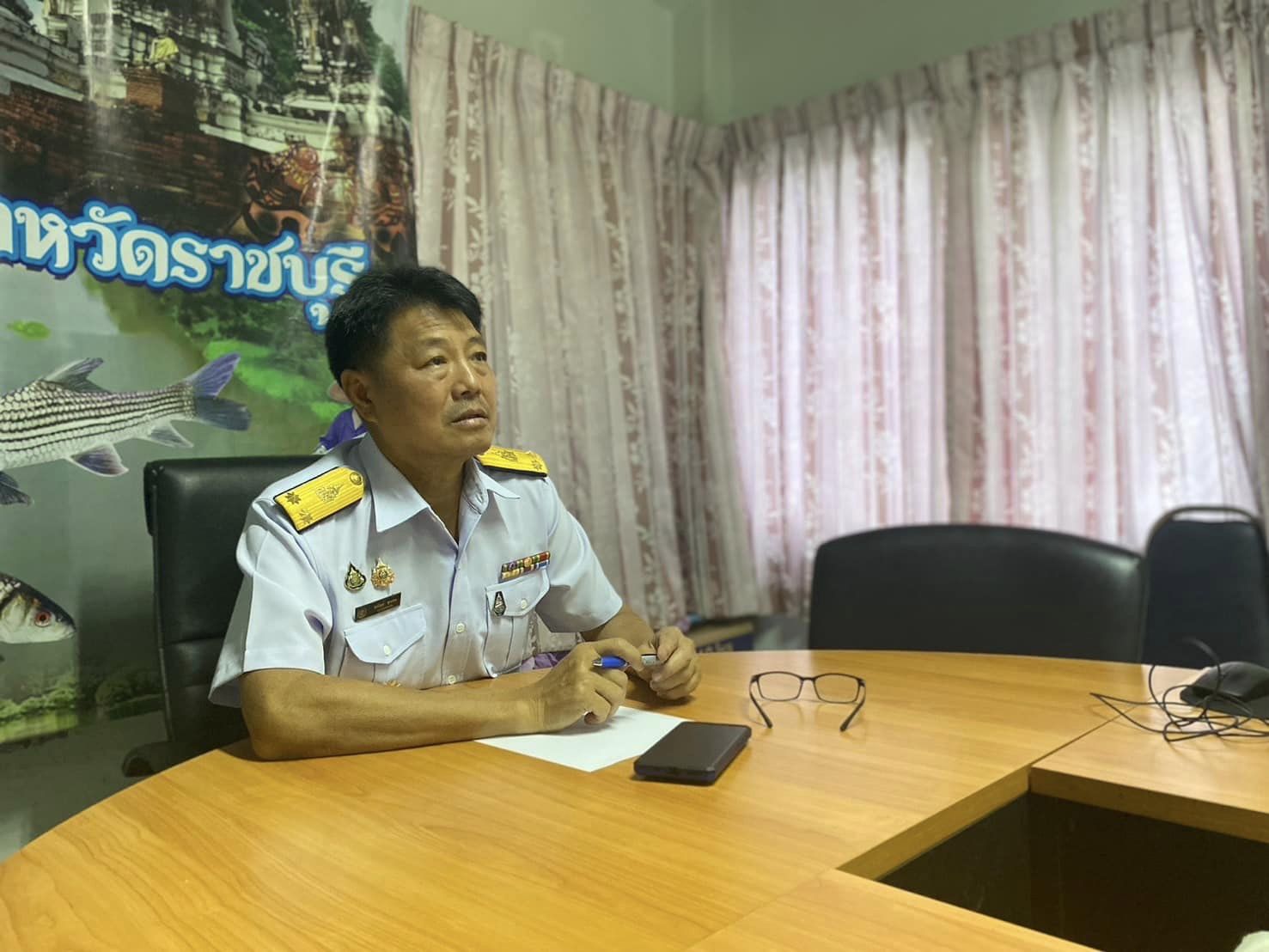 เข้าร่วมประชุมคณะกรรมการแก้ไขปัญหาการแพร่ระบาดของปลาหมอคางดำ