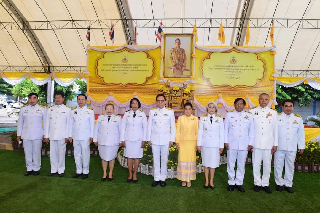 ร่วมพิธีทำบุญตักบาตร และพิธีทางศาสนามหามงคล 3 ศาสนา เฉลิมพระเกียรติสมเด็จพระเจ้าอยู่หัว เนื่องในโอกาสพระราชพิธีมหามงคลเฉลิมพระชนมพรรษา 6 รอบ 28 กรกฎาคม 2567