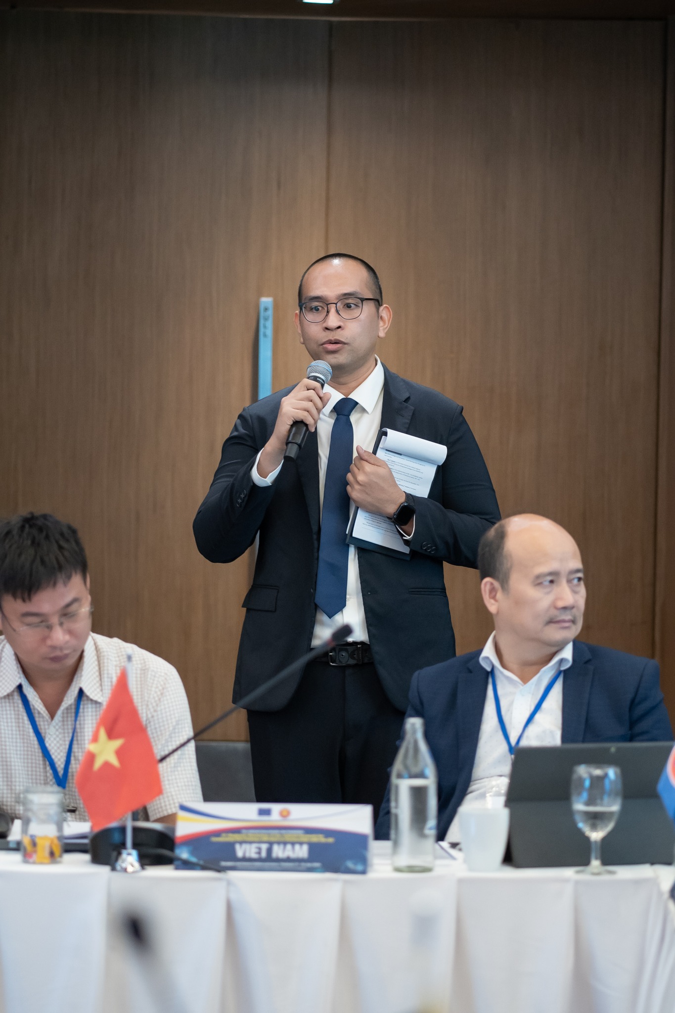 On the 17th of July, 2024, Mr. Choltisak Chawpaknum, the Director of the Fisheries Foreign Affairs Division, acting on behalf of the Director-General of the Department of Fisheries, chaired the 4th Regional Workshop of the ASEAN Network for Combating IUU Fishing (AN-IUU) in partnership with the EU.