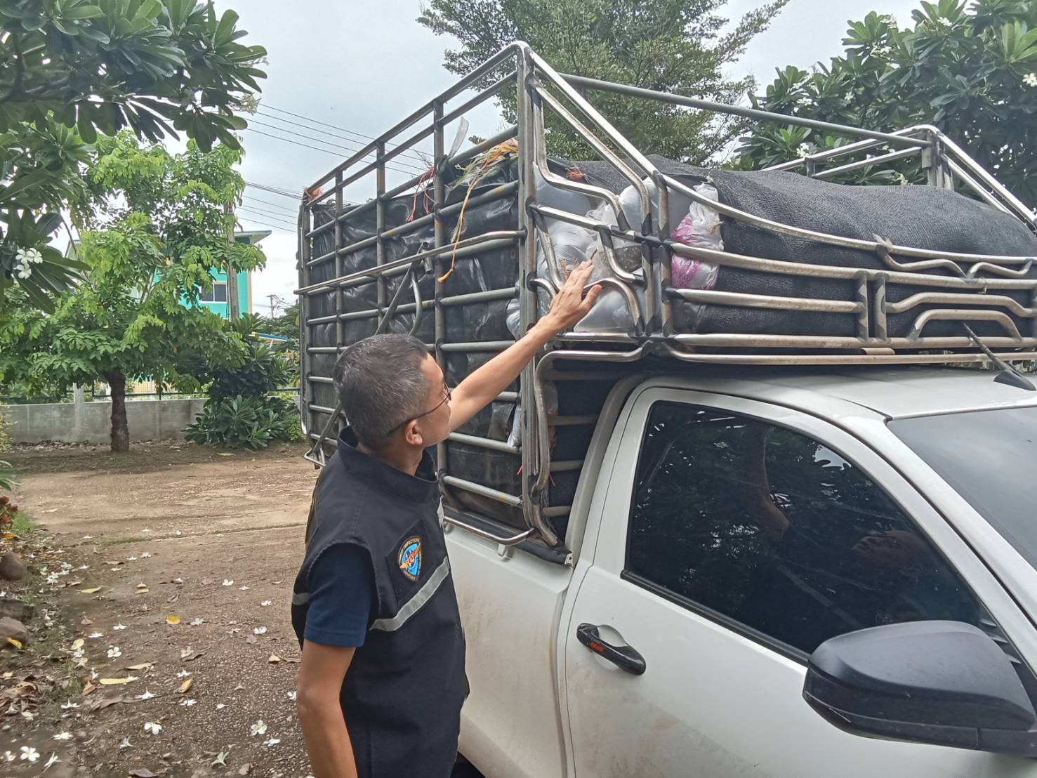 26 กรกฎาคม 2567 ด่านตรวจประมงมุกดาหาร ตรวจสอบสินค้าประมงส่งออกไปยัง สปป. ลาว ณ สะพานมิตรภาพไทย - ลาว แห่งที่ 2 จังหวัดมุกดาหาร..คลิก