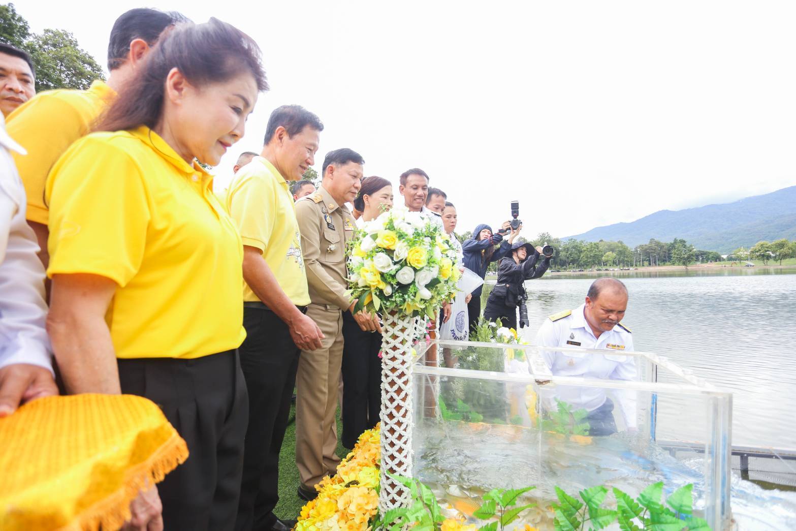 พิธีปล่อยพันธุ์สัตว์น้ำและปลูกต้นไม้เฉลิมพระเกียรติ เนื่องในวันเฉลิมพระชนมพรรษา พระบาทสมเด็จพระปรเมนทรรามาธิบดีศรีสินทรมหาวชิราลงกรณ พระวชิรเกล้าเจ้าอยู่หัว เนื่องในโอกาสมหามงคลเฉลิมพระชนมพรรษา 6 รอบ 28 กรกฎาคม 2567..คลิก