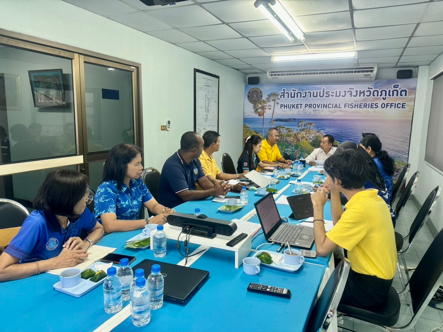 การเข้าร่วมประชุมคณะกรรมการขับเคลื่อนนโยบายของกรมประมง (FC) จังหวัดภูเก็ต ครั้งที่ 7/2567 ประจำเดือนกรกฎาคม 2567..คลิก