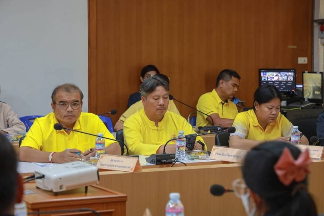 ประชุมติดตามและเตรียมรับมือสถานการณ์อุทกภัยในช่วงฤดูฝน ปี 2567..คลิก