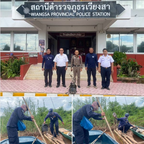 ออกปฏิบัติงานควบคุมและปราบปรามในช่วงฤดูปลาน้ำจืดววางไข่ ประจำเดือน กรกฎาคม 2567..คลิก