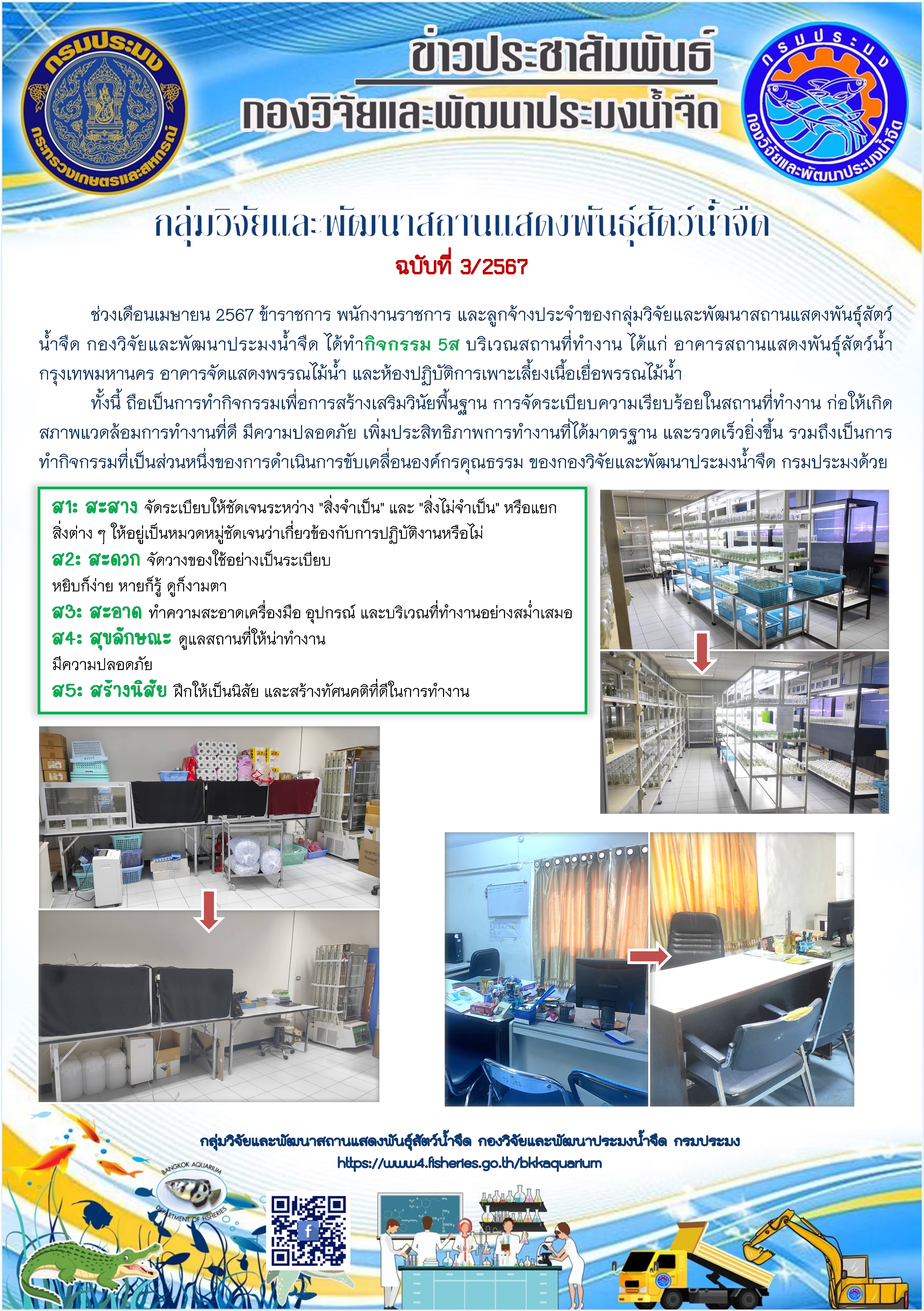 กิจกรรม 5ส หน่วยงาน..คลิก