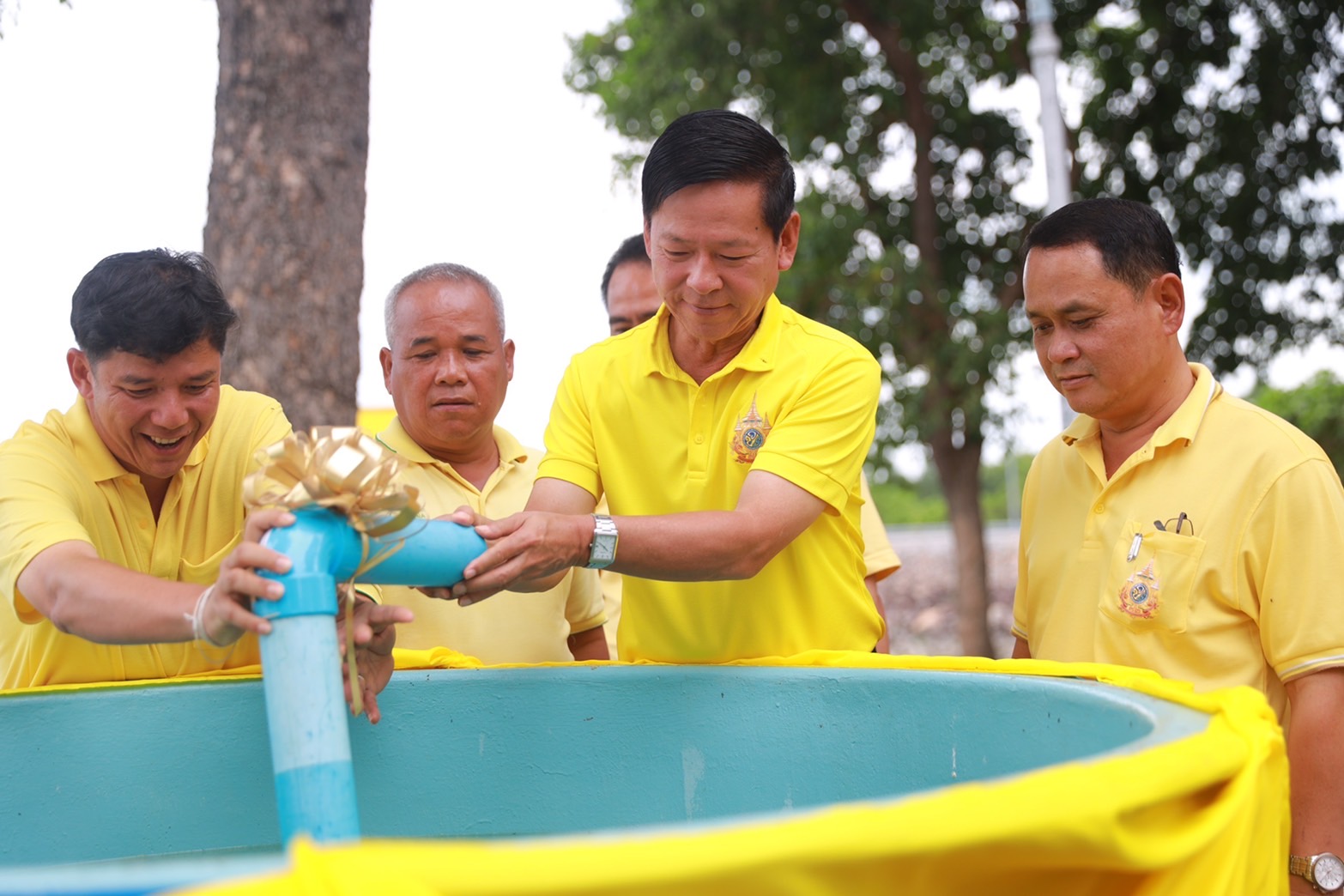 พิธีปล่อยพันธุ์สัตว์น้ำออนไลน์เฉลิมพระเกียรติ พระบาทสมเด็จพระเจ้าอยู่หัว เนื่องในโอกาสพระราชพิธีมหามงคลเฉลิมพระชนมพรรษา 6 รอบ 28 กรกฎาคม 2567 (พิธีปล่อยพันธุ์สัตว์น้ำออนไลน์ 6 เขื่อนพระนาม) ณ เขื่อนอุบลรัตน์ อำเภออุบลรัตน์ จังหวัดขอนแก่น