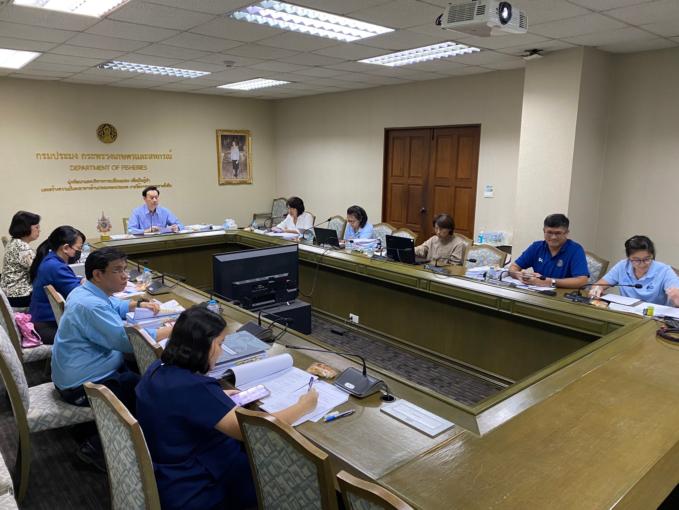 กวอ. ประชุมคณะทำงานเพื่อพิจารณาการขึ้นทะเบียนวัตถุอันตรายทางการประมง  ครั้งที่ 20 (4/2567)..คลิก