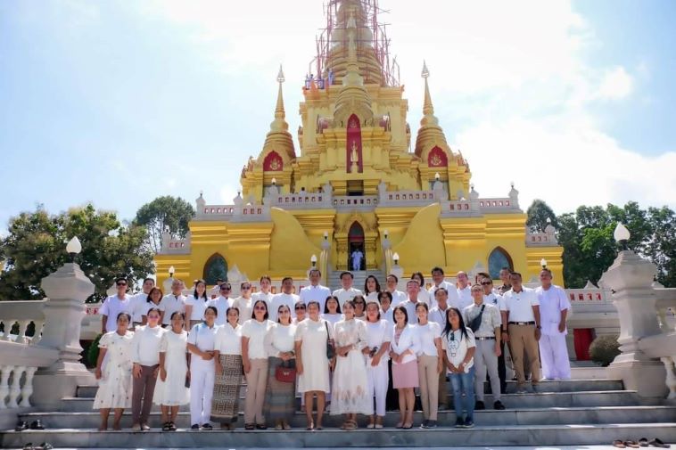 ประเพณีแห่ผ้าขึ้นห่มพระมหาธาตุเจดีย์พระพุทธธรรมประกาศประจำปี 2567..คลิก