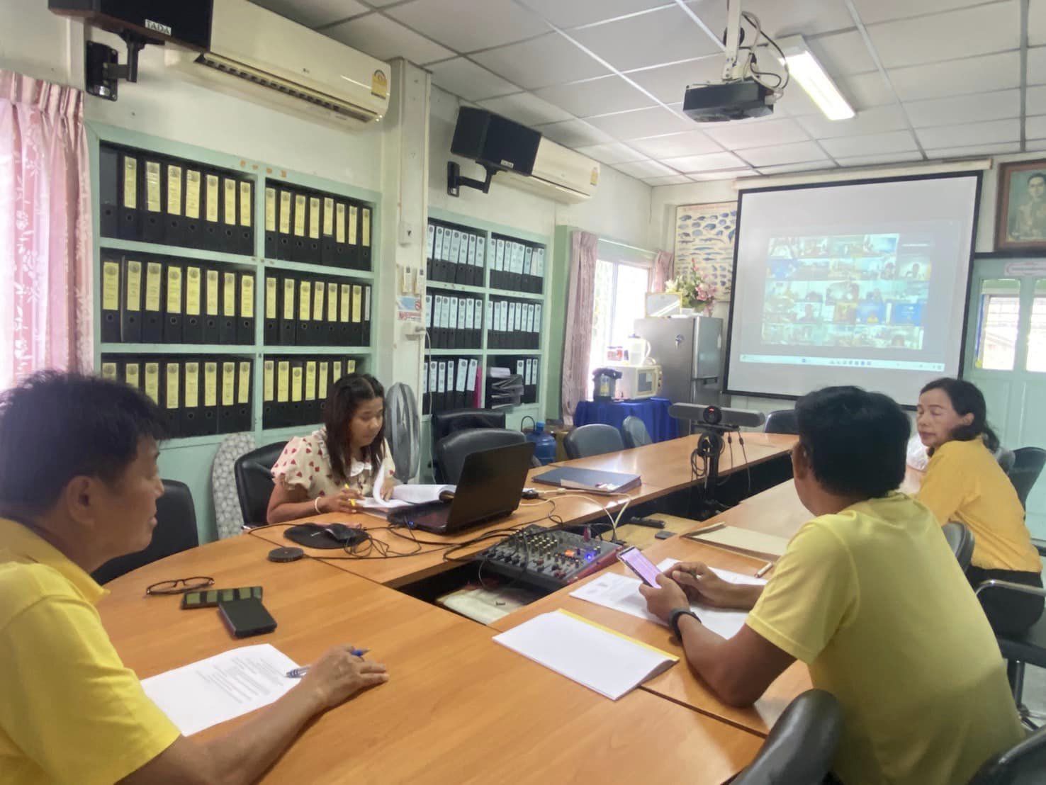 เข้าร่วมประชุมติดตามความก้าวหน้าการแก้ไขปัญหา การแพร่ระบาดของปลาหมอคางดำ