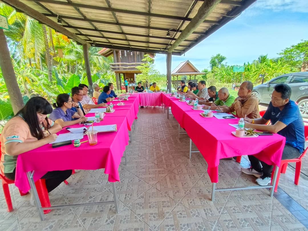 เข้าร่วมประชุมคณะกรรมการเครือข่ายศูนย์เรียนรู้การเพิ่มประสิทธิ ภาพการผลิตสินค้าเกษตร และแปลงใหญ่ ระดับอำเภอ ครั้งที่ 4/2567