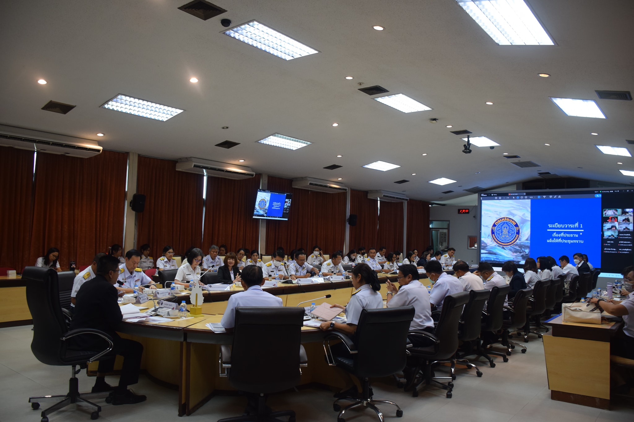 เข้าร่วมการประชุมผู้บริหารกรมประมง ครั้งที่ 5/2567..คลิก