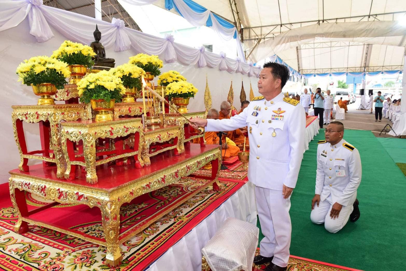 ร่วมพิธีเจริญพระพุทธมนต์ และทำบุญตักบาตรถวายพระราชกุศล เนื่องในโอกาสวันเฉลิมพระชนมพรรษา สมเด็จพระนางเจ้าสิริกิติ์ พระบรมราชินีนาถ พระบรมราชชนนีพันปีหลวง 12 สิงหาคม 2567..คลิก