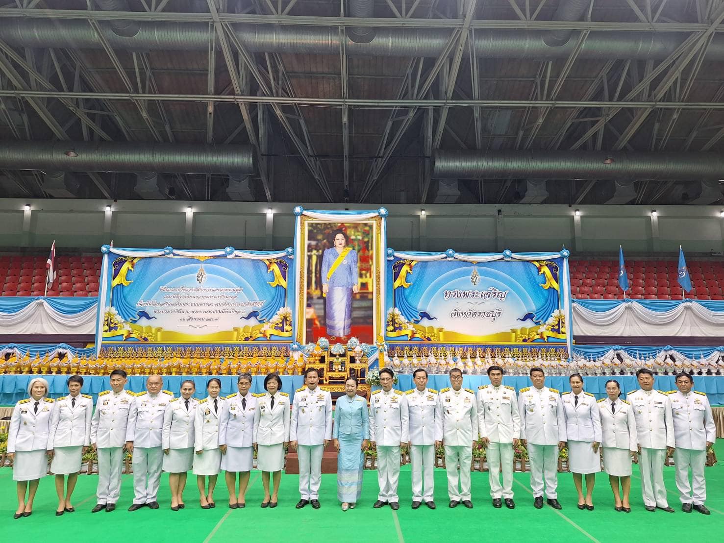 ร่วมพิธีถวายเครื่องราชสักการะ วางพานพุ่มและพิธีจุดเทียนถวายพระพรชัยมงคล เนื่องในโอกาสวันเฉลิมพระชนพรรษา สมเด็จพระนางเจ้าสิริกิติ์ พระบรมราชินีนาถ พระบรมราชชนนีพันปีหลวง 12 สิงหาคม 2567