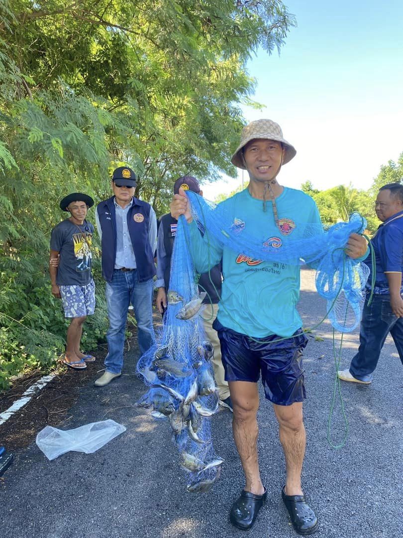 ลงพื้นที่ตรวจสอบและกำจัดปลาหมอคางดำ ตามแผนการแก้ไขปัญหาการแพร่ระบาดของปลาหมอคางดำจังหวัดราชบุรี..คลิก