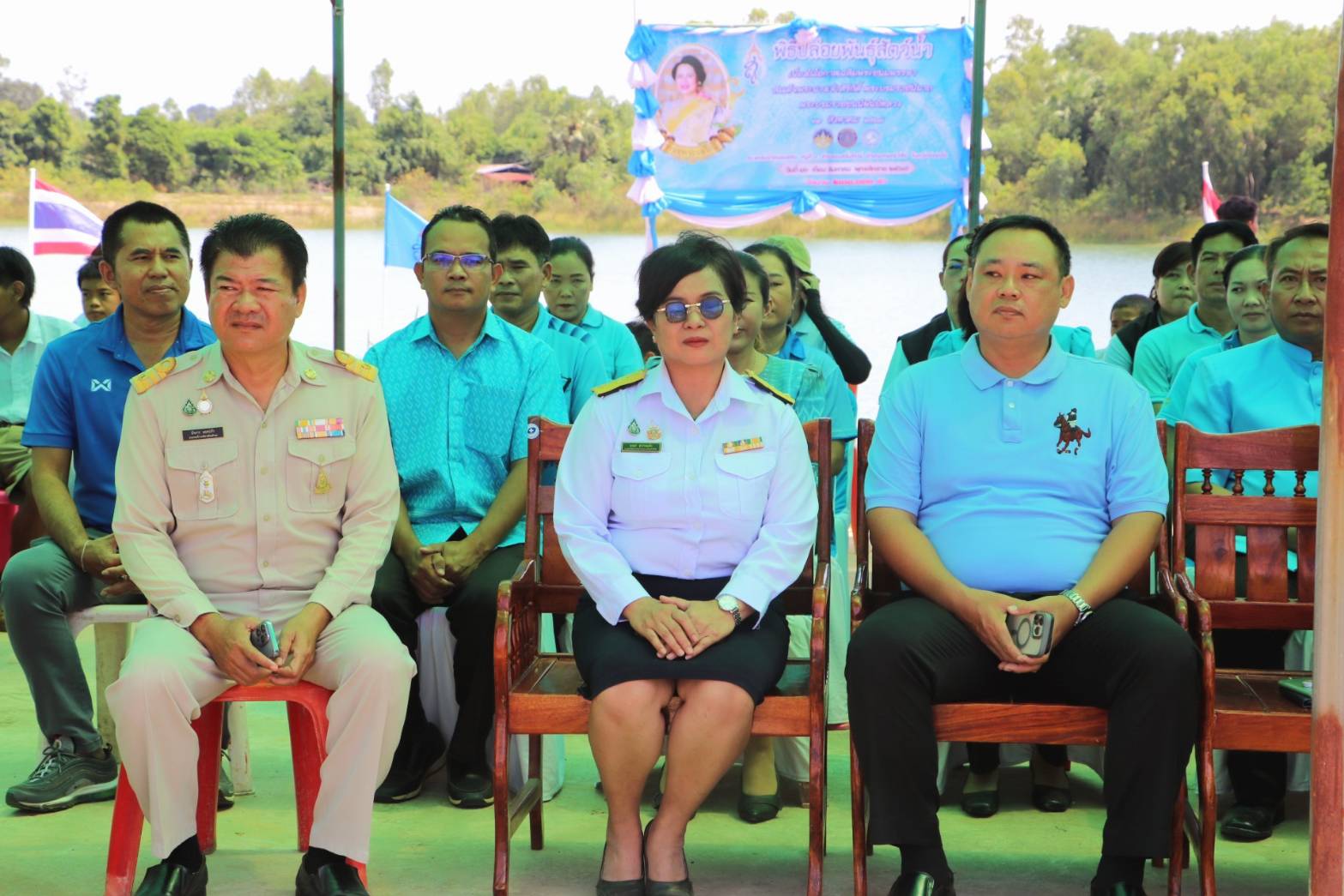 ร่วมพิธีปล่อยพันธุ์สัตว์น้ำเฉลิมพระเกียรติ สมเด็จพระนางเจ้าสิริกิติ์ พระบรมราชินีนาถ พระบรมราชชนนีพันปีหลวง ประจำปี 2567..คลิก