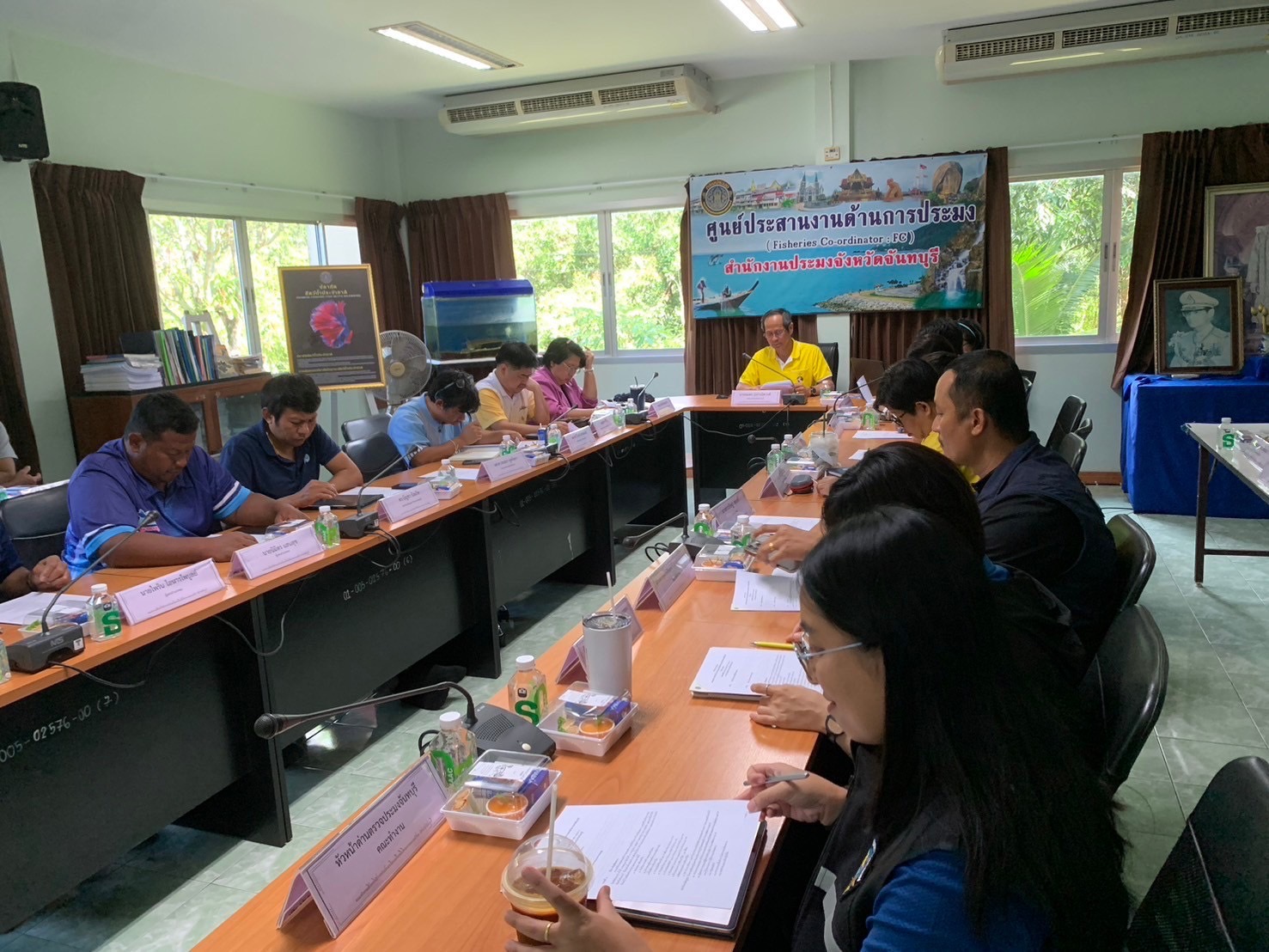 ประชุมคณะทำงานศึกษาวิจัยการทำประมงโดยเครื่องมือโพงพางและหลักรอ จังหวัดจันทบุรี ครั้งที่ 1/2567..คลิก