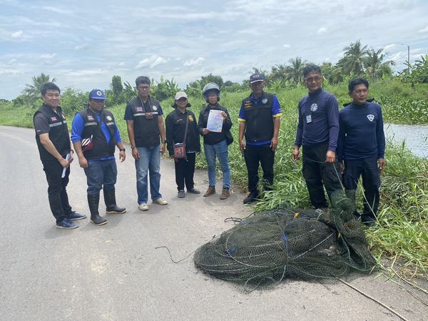 สำนักงานประมงพื้นที่กรุงเทพมหานคร ลงพื้นที่กวดขันการทำการประมงให้เป็นไปตามกฎหมาย