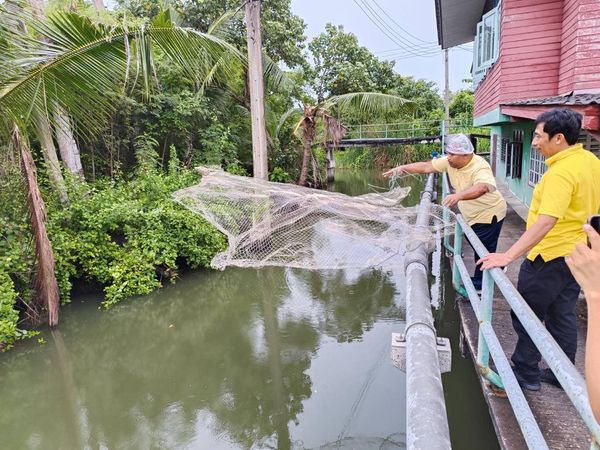 สำนักงานประมงพื้นที่กรุงเทพมหานคร ลงพื้นที่ติดตามกลุ่มองค์กรชุมชนประมงท้องถิ่นแปรรูปสัตว์น้ำจืด กัมปง (ทุ่งครุ่)