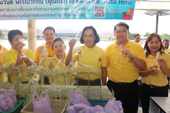 สำนักงานประมงพื้นที่กรุงเทพมหานคร ร่วมจัดโครงการตามรอยพระราชปณิธาน สืบสาน รักษา ปรัชญาเศรษฐกิจพอเพียงเฉลิมพระเกียรติพระบาทสมเด็จพระเจ้าอยู่หัว เนื่องในโอกาสพระราชพิธีมหามงคลเฉลิมพระชนมพรรษา 6 รอบ 28 กรกฎาคม 2567 ครั้งที่ 2