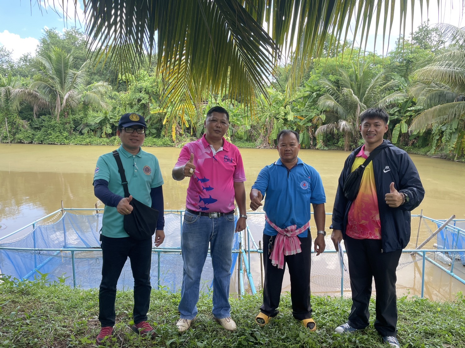 ประมงอุบลฯ ตรวจติดตามเกษตรกรที่เข้าร่วมโครงการส่งเสริมอาชีพด้านการประมงในพื้นที่ลุ่มน้ำพรมแดน..คลิก