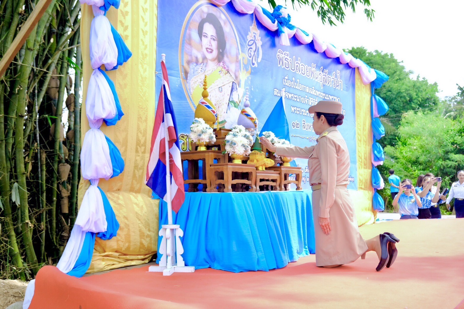 สำนักงานประมงจังหวัดพัทลุง และหน่วยงาน FC กรมประมง ในจังหวัดพัทลุง จัดกิจกรรมปล่อยพันธุ์สัตว์น้ำเฉลิมพระชนมพรรษา สมเด็จพระนางเจ้าสิริกิติ์ พระบรมราชินีนาถ พระบรมราชชนนีพันปีหลวง 12 สิงหาคม ณ ฝ่ายบ้านแหลมโตนดหมู่ที่ 2 ตำบลแหลมโตนด  อำเภอควนขนุน จังหวัดพัทลุง..คลิก