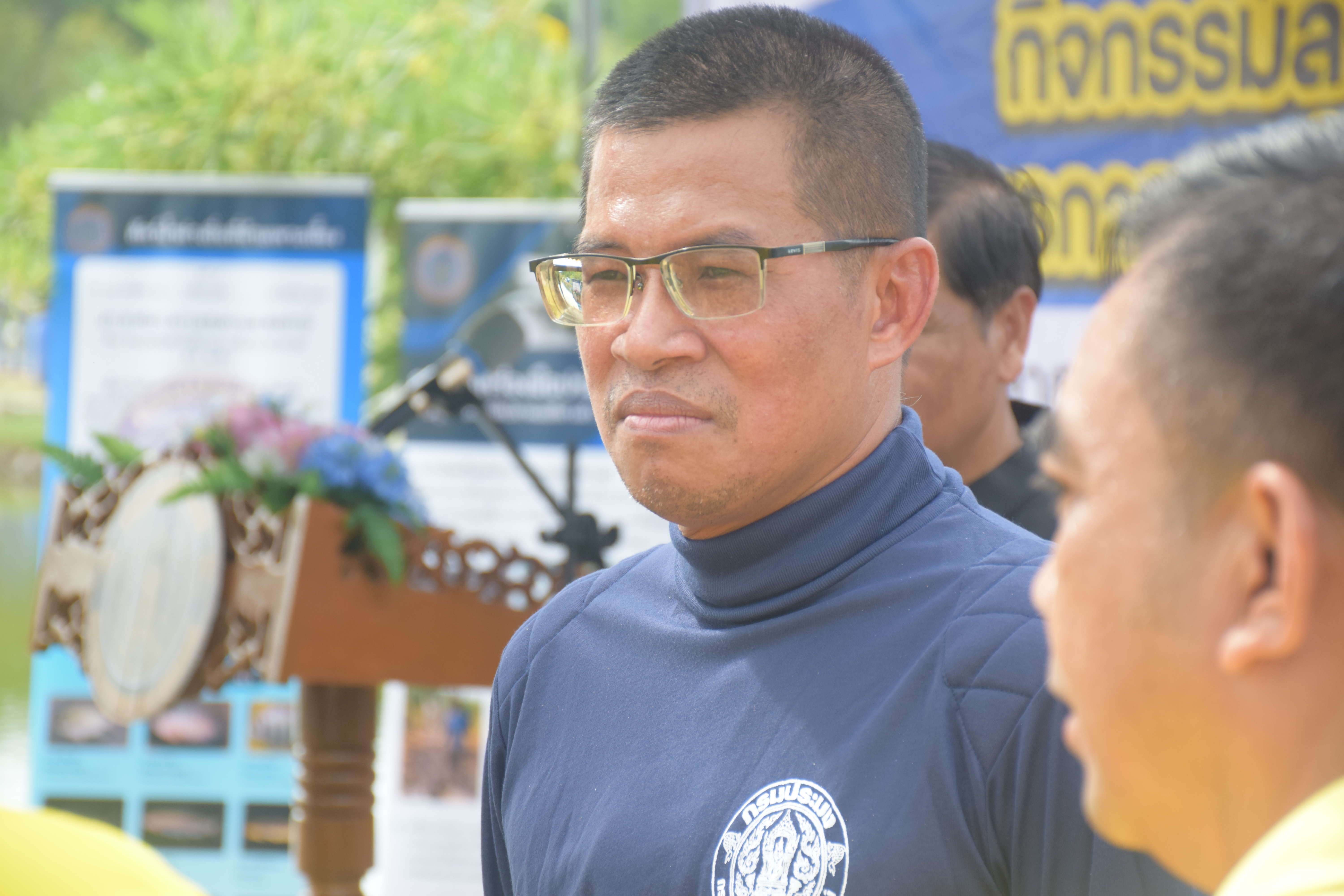 อาสาสมัครอีสานรวมใจ ส่งเพชฌฆาต 100 ราย ช่วยชาวบ้านสมุทรปราการ ลงแขกลงคลองตัดวงจรระบาดปลาหมอคางดำ ณ สถานตากอากาศบางปู..คลิก