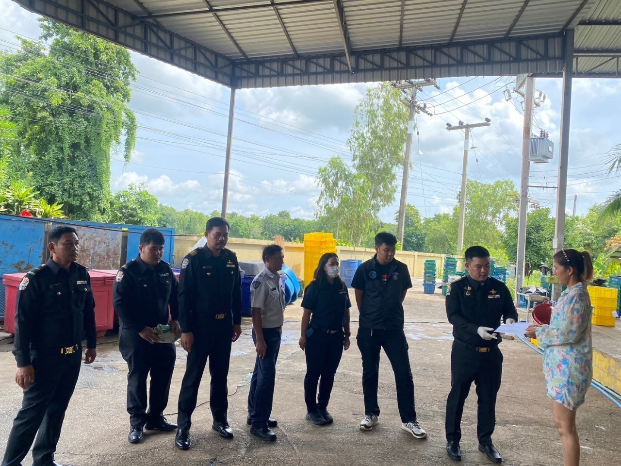 เข้าตรวจสอบห้องเย็นในพื้นที่ อำเภออรัญประเทศ จังหวัดสระแก้ว..คลิก