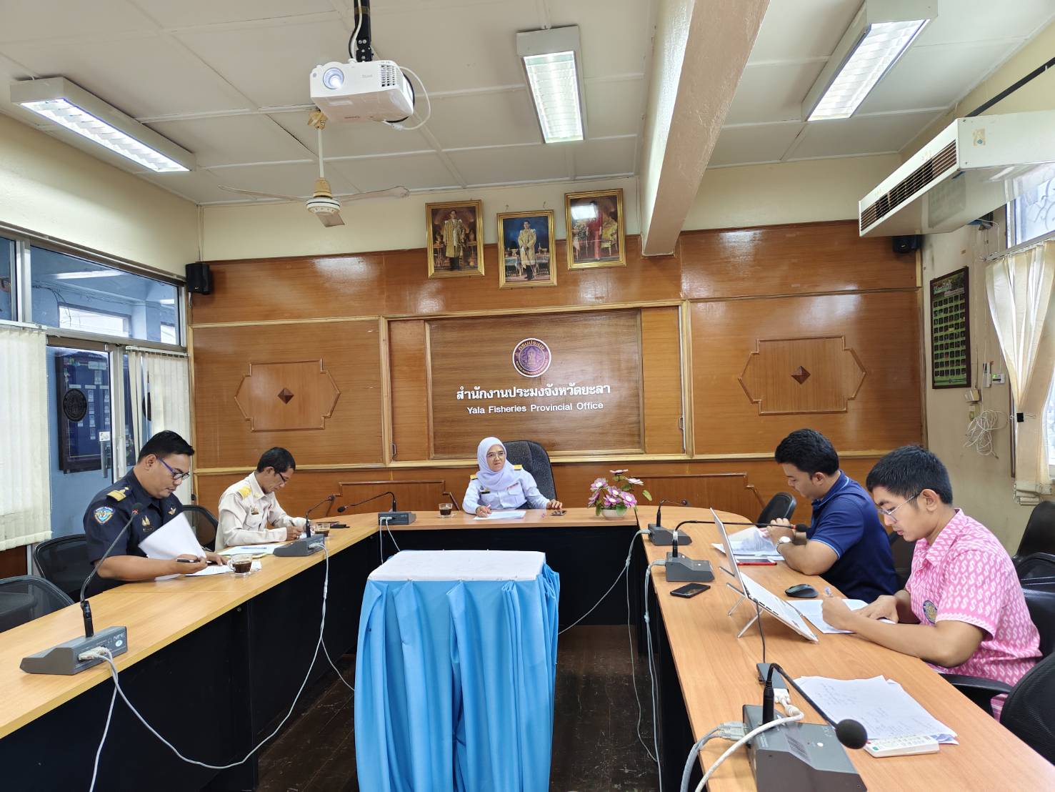 ภาพกิจกรรม ประชุมคณะกรรมการขับเคลื่อนนโยบายของกรมประมง จังหวัดยะลา (Fc) ครั้งที่ 8/2567..คลิก
