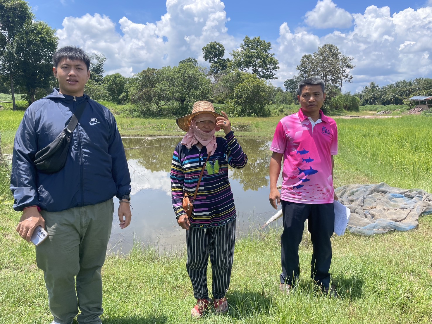 ประมงอุบลฯ ตรวจติดตามเกษตรกรที่เข้าร่วมโครงการส่งเสริมอาชีพด้านการประมงในพื้นที่ลุ่มน้ำพรมแดน..คลิก